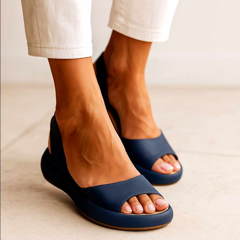 Ayla - Open-Toe Comfort Footwear Slide Sandals