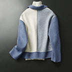 Brianna - Women's Colorblock Woolen Jacket
