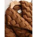 Clara - Women's Quilted Belted Down Jacket