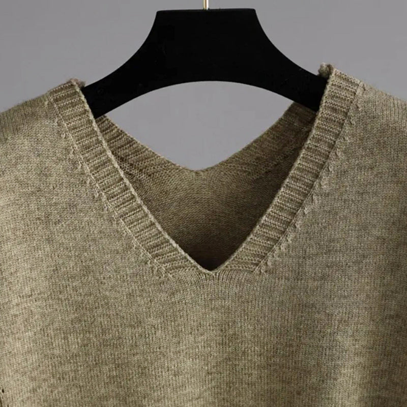 Dahlia - Women's Cozy Braid Knit Two-Piece Set
