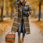 Fiona - Women's Oversized Wide-Lapel Woolen Coat