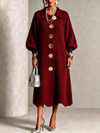 Hailey – Women’s Long Sleeve Knit Sweater Dress  2