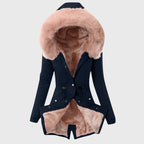 Hazel - Women's Faux Fur-Lined Hooded Parka