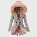 Hazel - Women's Faux Fur-Lined Hooded Parka