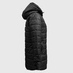 Isabella - Women's Fleece-Lined Hooded Long Puffer Coat