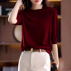 Lorraine - Women’s Relaxed Fit Half Sleeve Sweater 3