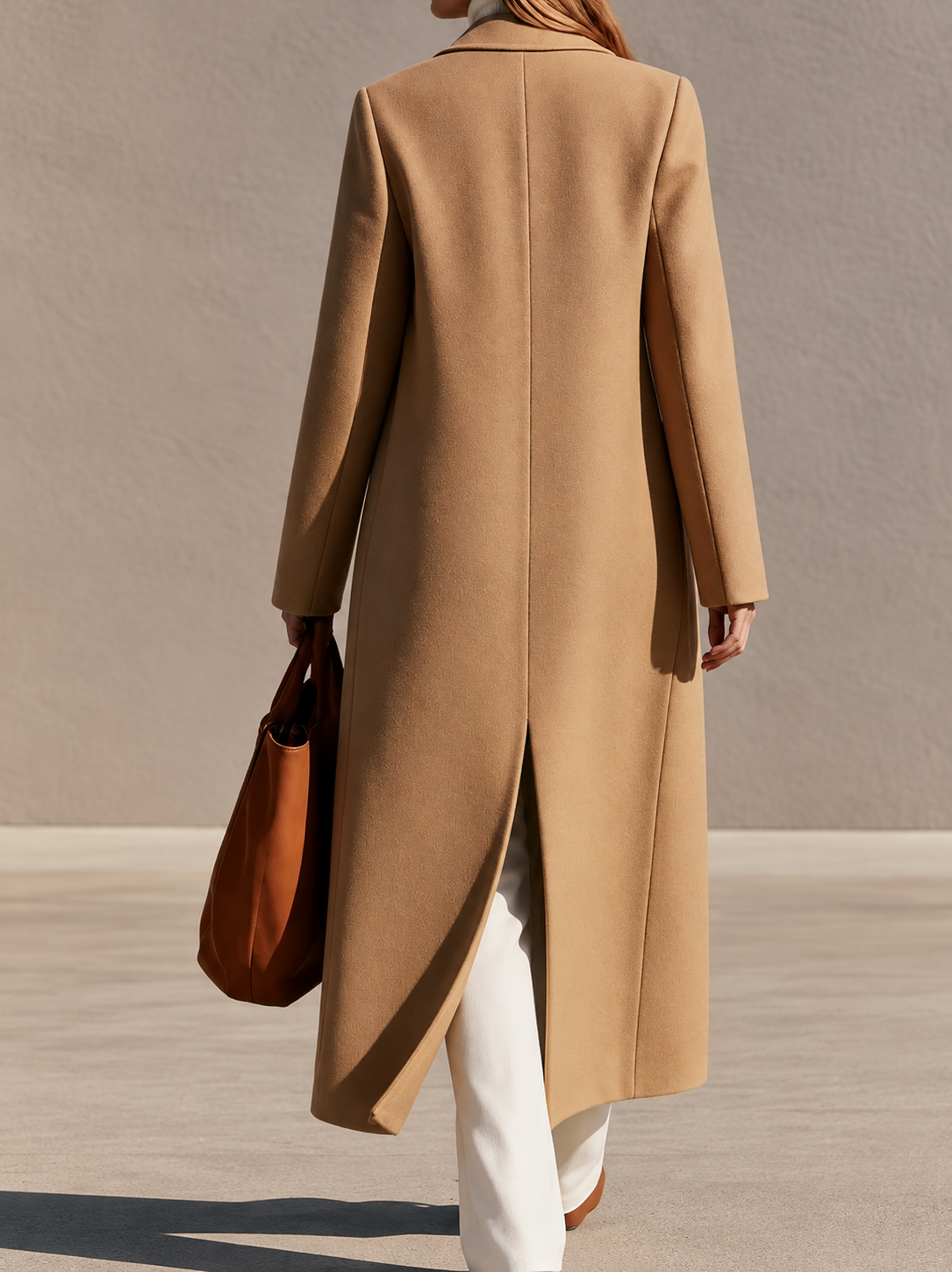Madelynn – Women’s Classic Lapel Long Coat
