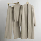 Madison - Women's Mock-Neck Knit 3-Piece Set