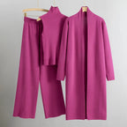 Madison - Women's Mock-Neck Knit 3-Piece Set