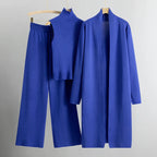 Madison - Women's Mock-Neck Knit 3-Piece Set