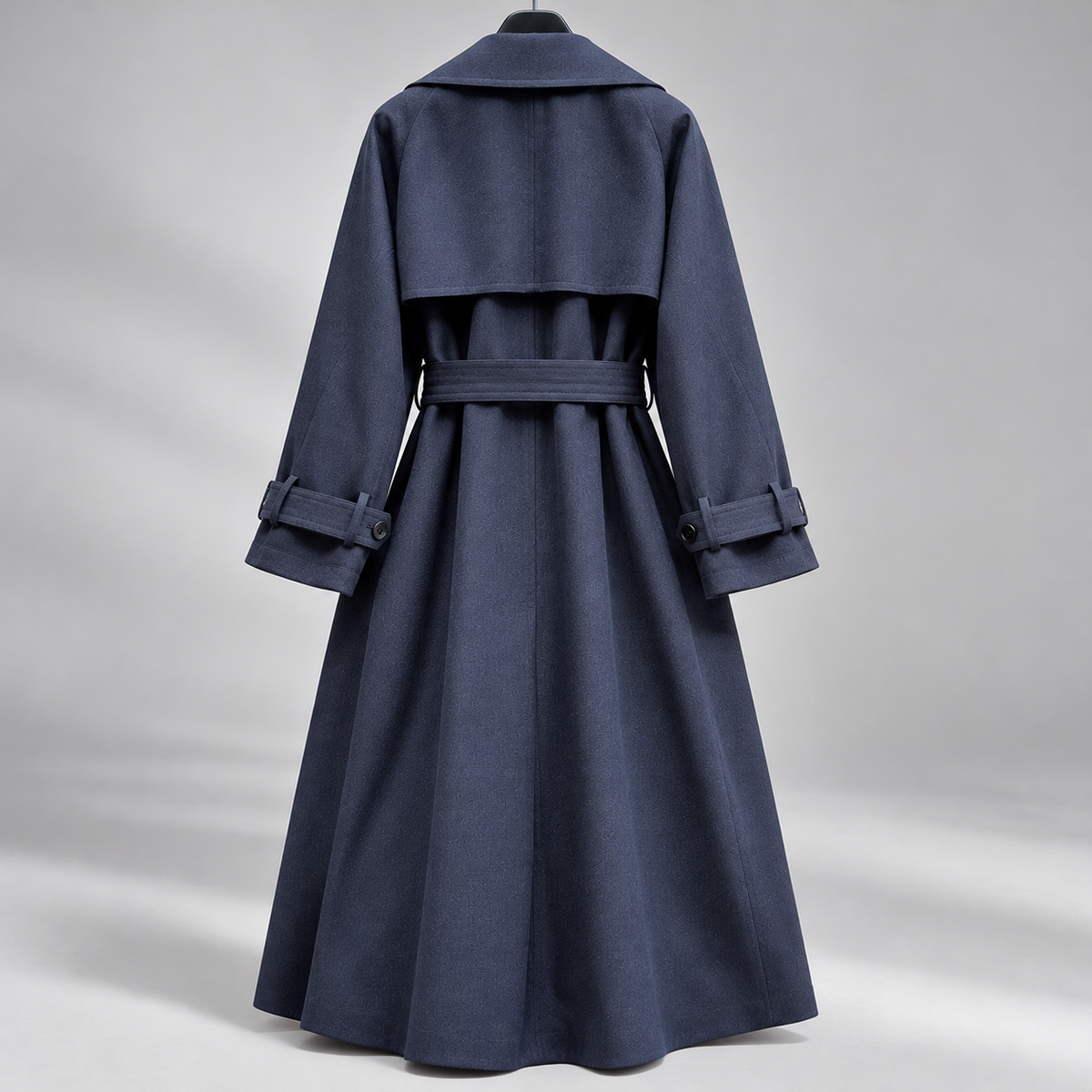 Molly - Women's Belted Lapel Trench Coat
