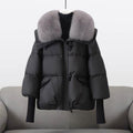 Penelope - Women's Ribbed-Cuff Puffer Jacket