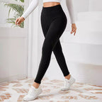 Quinn - Women's High-Waisted Fleece-Lined Thermal Leggings