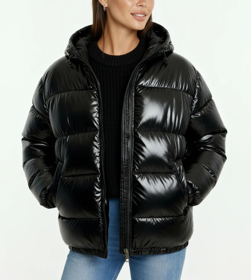 Romy - Women’s Hooded Winter Jacket with Side Pockets