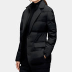 Samantha - Women's Down Blazer Puffer Jacket