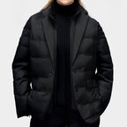 Samantha - Women's Down Blazer Puffer Jacket