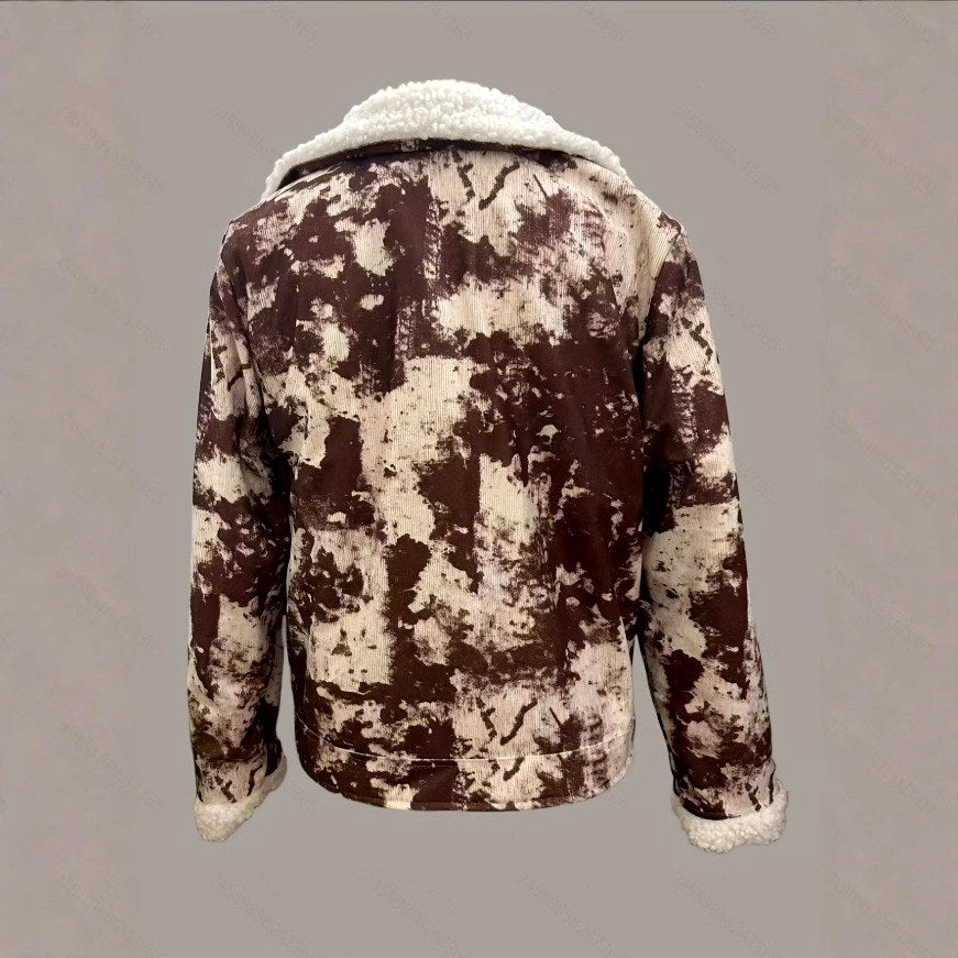 Sierra – Women's Sherpa-Lined Tie-Dye Zip-Up Jacket