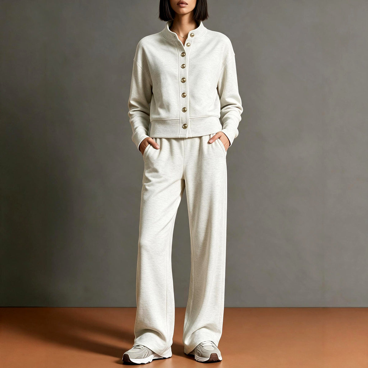 Abigail - Women's Long Sleeve Lounge Set 2