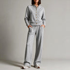 Abigail - Women's Long Sleeve Lounge Set 4