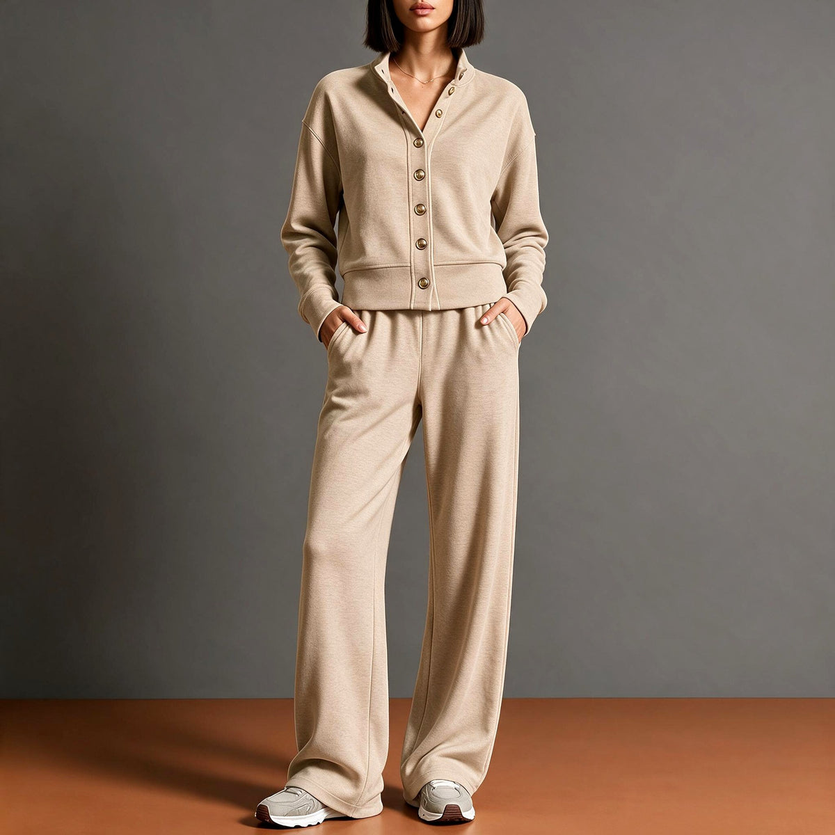 Abigail - Women's Long Sleeve Lounge Set 5