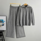 Ada - Women’s High-Neck Sweater and Wide-Leg Pants Set 6