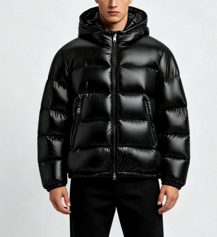 Albert - Men's Hooded Zip-Up Puffer Jacket