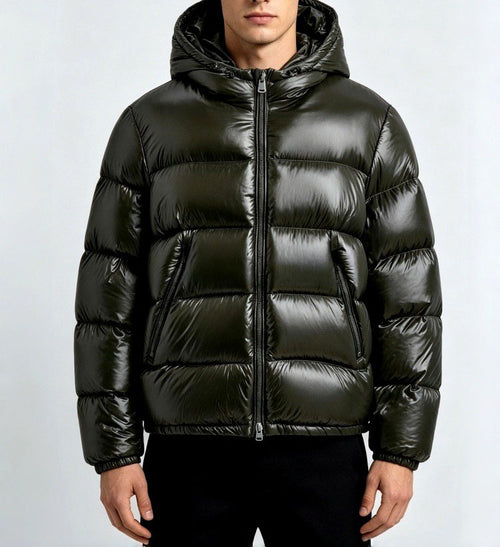 Albert - Men's Hooded Zip-Up Puffer Jacket