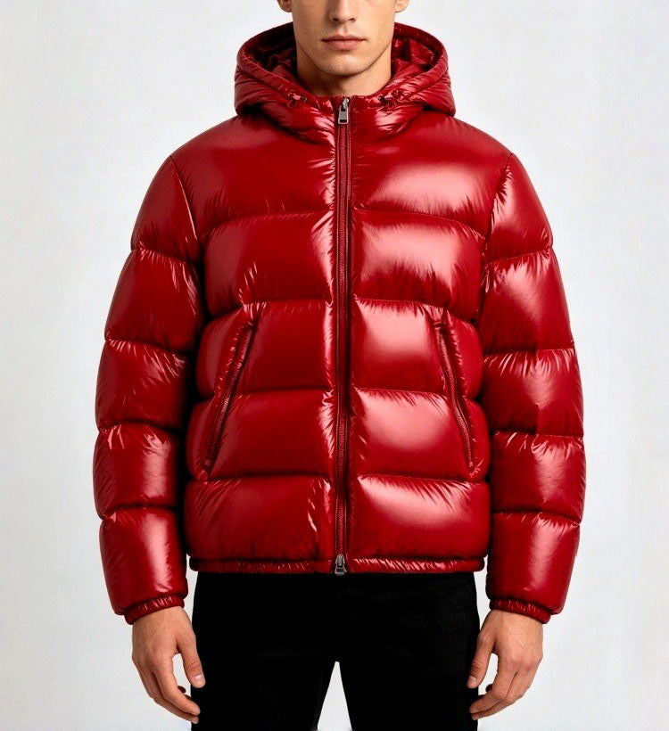 Albert - Men's Hooded Zip-Up Puffer Jacket