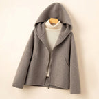 Alma - Women’s Hooded Jacket with Side Pockets