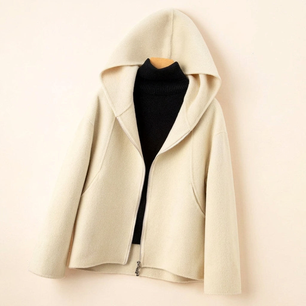 Alma - Women’s Hooded Jacket with Side Pockets