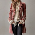 Antoinette - Women's Embroidered Longline Military Blazer 1