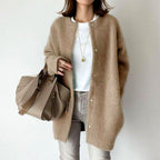 Ariel - Women’s Long Oversized Button Cardigan 3