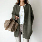 Ariel - Women’s Long Oversized Button Cardigan 4
