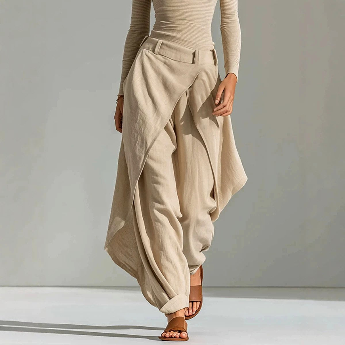 Aviva - Women's Ribbed Long Sleeve Matching Set 5