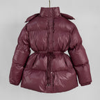 Caprice - Women's Drawstring Waist Puffer Jacket 3