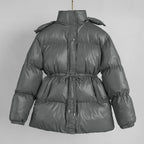 Caprice - Women's Drawstring Waist Puffer Jacket 4