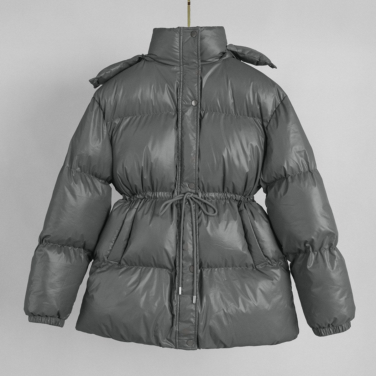 Caprice - Women's Drawstring Waist Puffer Jacket 4