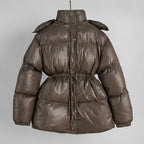 Caprice - Women's Drawstring Waist Puffer Jacket 5