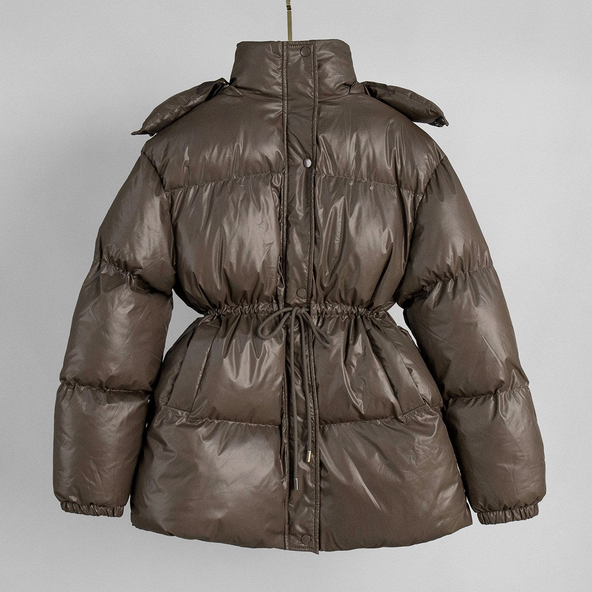 Caprice - Women's Drawstring Waist Puffer Jacket 5