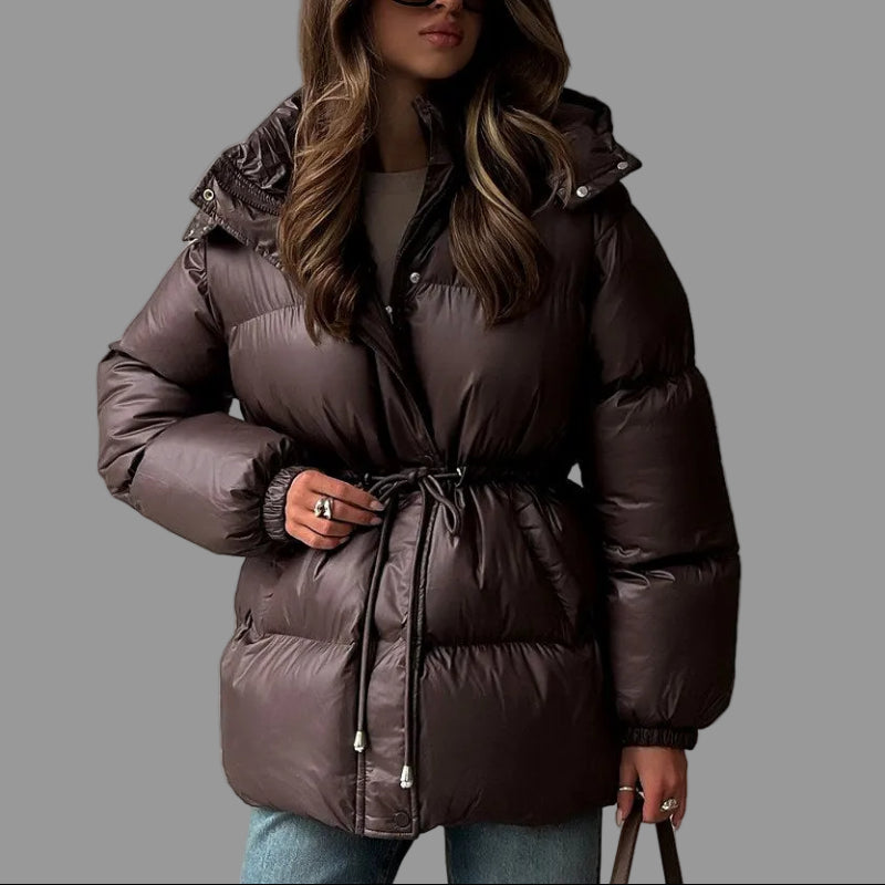 Caprice - Women's Drawstring Waist Puffer Jacket 6