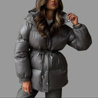Caprice - Women's Drawstring Waist Puffer Jacket 7