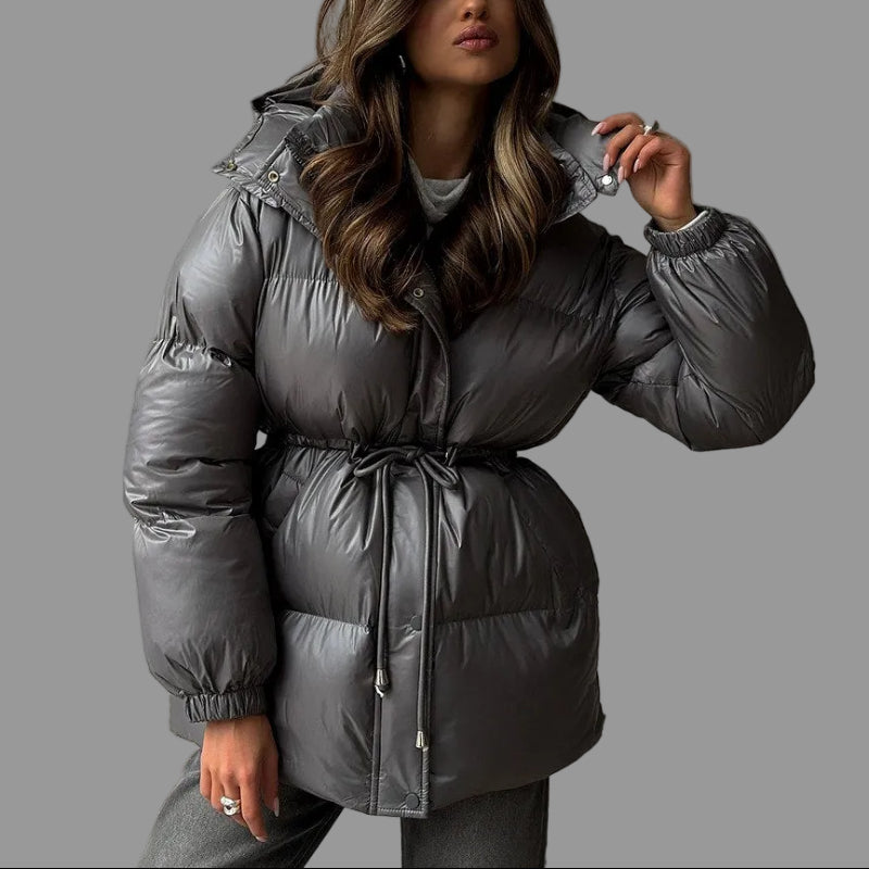 Caprice - Women's Drawstring Waist Puffer Jacket 7