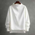 Cassandra - Women's High-Neck Oversized Sweater