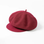 Elowen - Women's Wool Felt Beret with Structured Crown