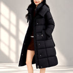 Emily - Women's Long Padded Belted Jacket 2
