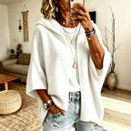 Faina - Women's Chunky Hooded Oversized Cardigan 9