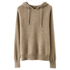 Felicity - Women's Long Sleeve Loose Fit Hooded Sweater 9