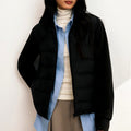 Galatea - Women's Short Down Jacket with Stand Collar 1