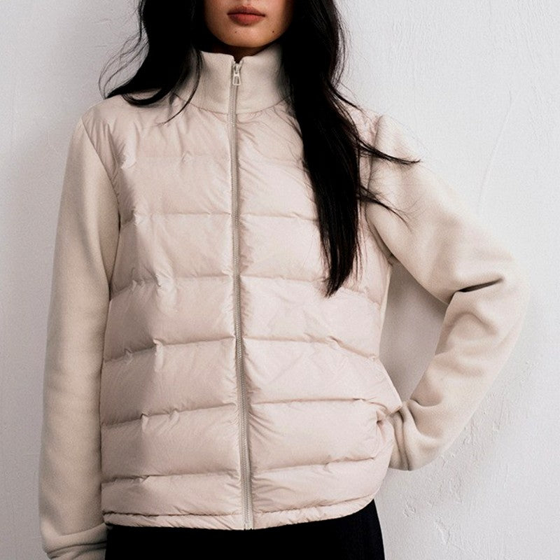 Galatea - Women's Short Down Jacket with Stand Collar 3