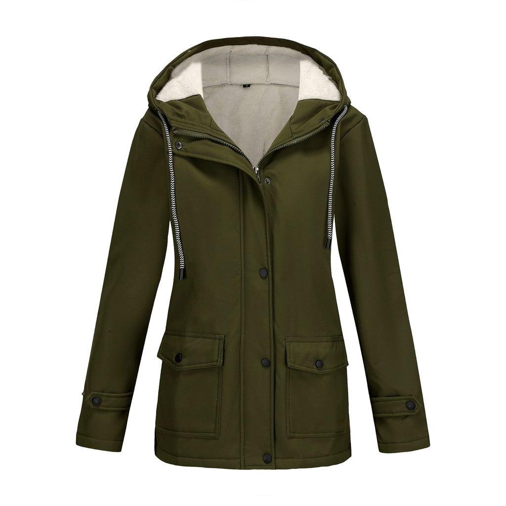 Georgina - Women's Hooded Fleece-Lined Jacket 2